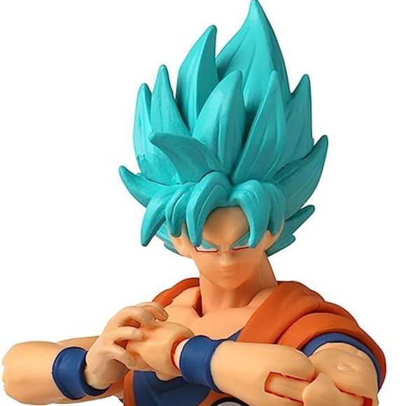 Dragon Ball Super Bandai America Dragon Stars Super Saiyan Blue Goku, Version 2 - Picture 2 of 7